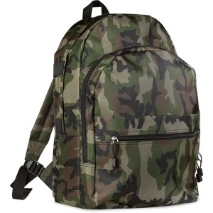 Sac à dos randonnée personalizable camouflage en polyester 600D