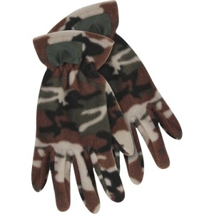GUANTES DE CAMUFLAJE DE FIBRA DE POLAR 220 gr/m² (2.5 oz/m²)