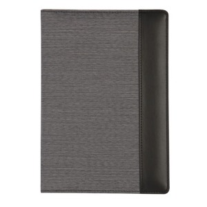 Conférencier personalizable porte-bloc en nylon et PU