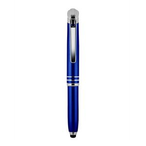 Stylo à bille personalizable en aluminium et métal avec lumière et touch screen