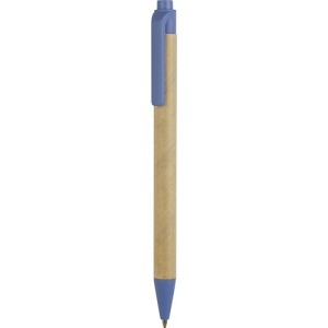 Stylo à bille de promoción en plastique biodégradable et carton recyclé