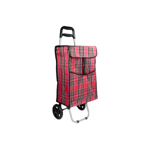 Chariot de courses personalizable 92 x 34 x 27 cm chèque
