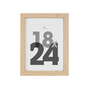 cadre photo personalizable naturel eva 18x24 dis, beige