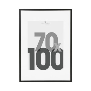 cadre photo personalizable nr eva 70x100 dis, noir