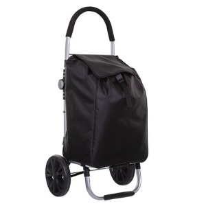 chariot de promoción 2roues alu noir, noir