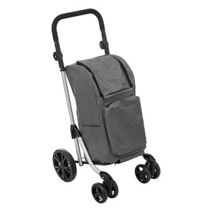 chariot personalizable 4roues, gris
