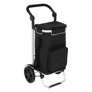 chariot de promoción 2roues alu imper noir, noir