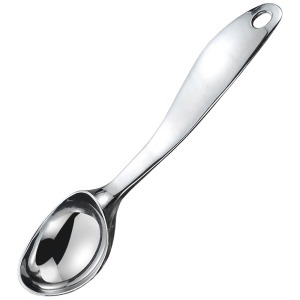 Cuillère à glace e personalizable en métal LUXY 17 cm