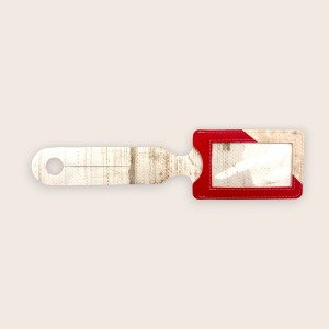 Etiquette bagage personalizable bache Rousseau