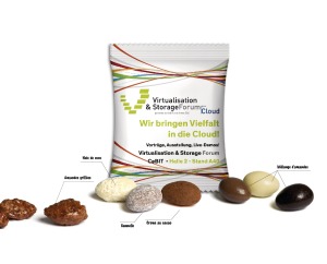 Almendras recubiertas