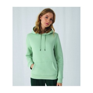 Sudadera con capucha B&C Queen - Blanca