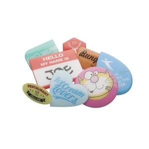 Placa de epoxi hecha a medida del epobadge personalizable maxi