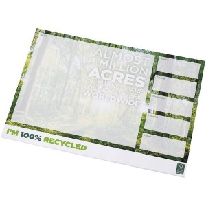 desk-mate® bloc de notas reciclado de 50 páginas a3