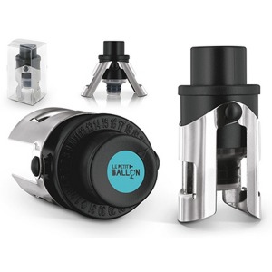 Tapón de botella con bomba de ventilación