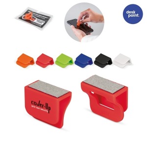 Funda para webcam personalizable con limpiapantallas