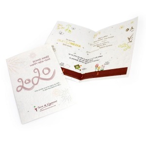 La tarjeta de visita se plantará