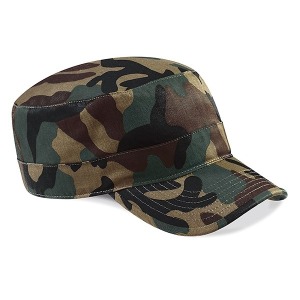 Gorra de camuflaje armada