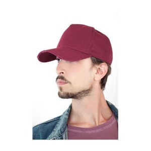 Gorra antigua descolorida
