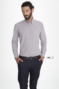 Sol's camisa de manga larga para hombre - boston