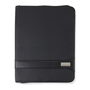 Carpeta de conferencias A4 de PVC con cremallera