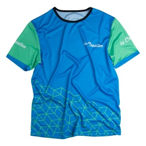  Camiseta deportiva 100% estampada