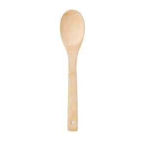 Cuchara de ensalada de bambú