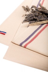 paño de cocina 2 rayas garantizado origen francia