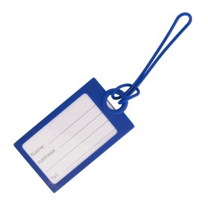 Etiqueta de silicona para equipaje