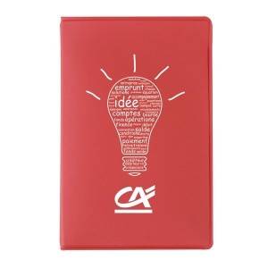 Estuche vertical para 2 tarjetas