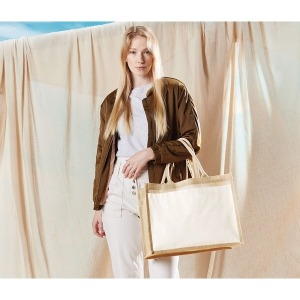 Bolsa de yute grande