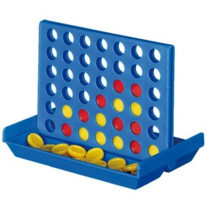 Juego de viaje "los 4 en fila"