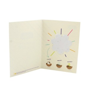 Papel vegetal (con confeti de semillas neutras)