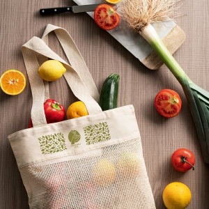 Bolsa de malla de algodón 100%