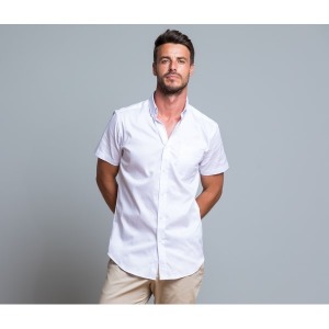 Camisa Oxford Manga Corta - Camisa Oxford Hombre