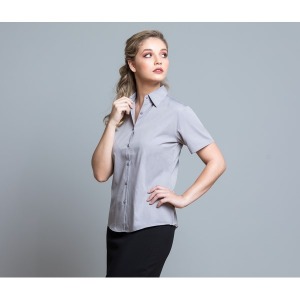 Camisa Oxford Manga Corta Señora - Camisa Oxford Mujer