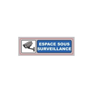 Placa de plexiglás Signa 170x50 mm SPACE S/SURVEILL. (S.39)