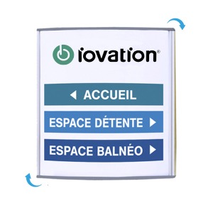 Placa de señalización Alu-Sign 200 x 200 mm