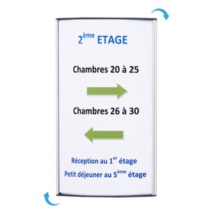Placa de identificación Alu-Sign 200 x 297 mm