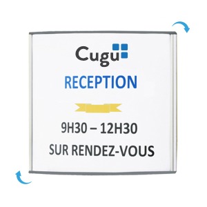 Placa de señalización Alu-Sign 300 x 300 mm