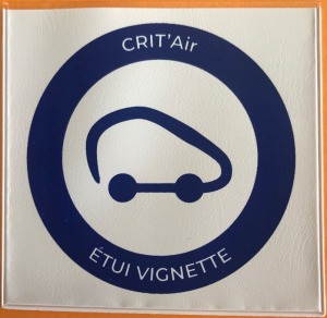 Bolsillos para los certificados crit'air