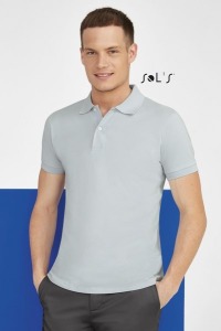 Polo hombre blanco 180 g sol's - perfect men