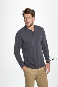 Polo piqué manga larga hombre - PERFECT LSL MEN - 3XL
