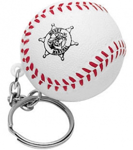 llavero de estrés del béisbol