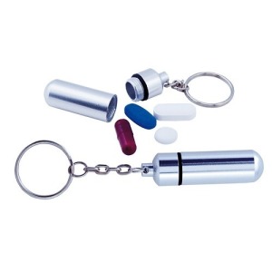 Llavero del pastillero de Alumpil