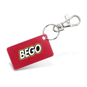 Llavero de chapa de aluminio - P.U.H.T quadri