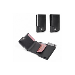 Billetera con tarjetero rfid