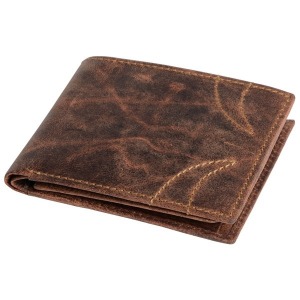 Cartera de piel auténtica WILDERNESS
