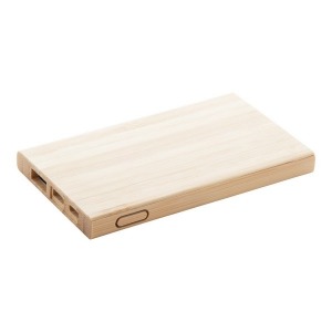 Powerbank personalizable 4000 mAh bambú