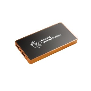 Powerbank 5000 mah acabado de madera de primera calidad