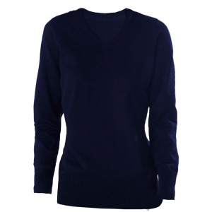 Jersey de mujer con cuello de pico Kariban